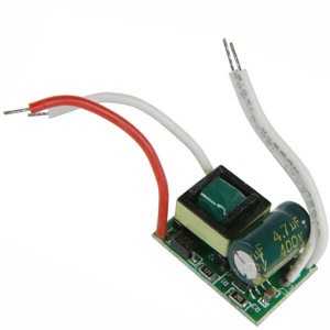 High efficiency 7 watt LED constant current source 250 / 280 mA