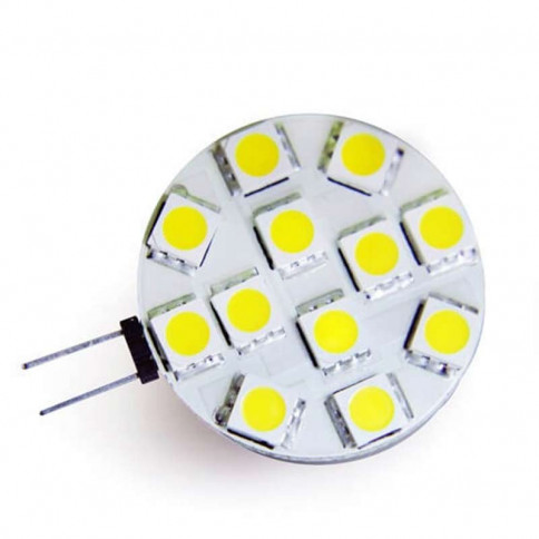 12 leds bulb type 5050 SMD 12 volts G4 base
