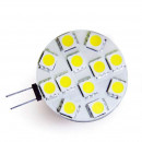 12 leds bulb type 5050 SMD 12 volts G4 base