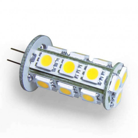 18 leds bulb type 5050 SMD 12 volts G4 base