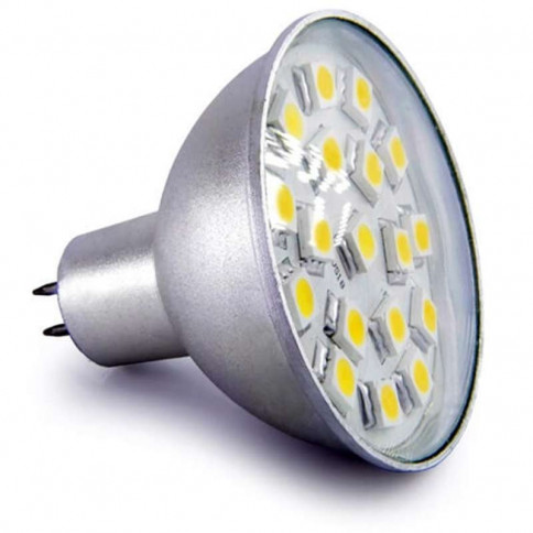 Ampoule 18 leds SMD MR16