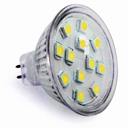 Ampoule 12 leds SMD MR16