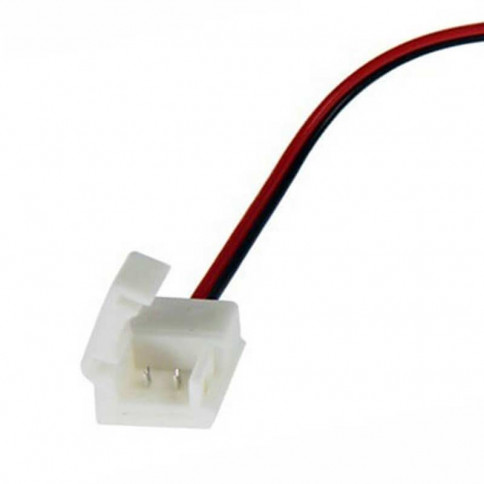 Un boitier de raccordement Clips-Grip connect sur câbles pour Strips LED IP65 unicolore 8mm
