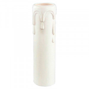 Dummy candle for white chandelier