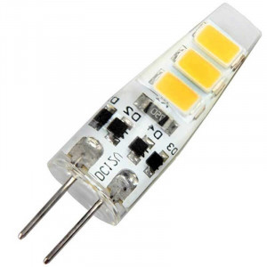 Piccoled SMD six LED 5630 bulb with G4 base - 2 watts at 12 volts
