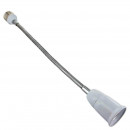  E27 male and female swivel extension socket, length 580 mm