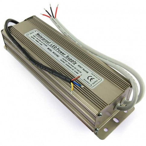 12 volt - 150 watt IP67 waterproof transformer