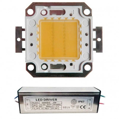  20 watt LED Matrix Chip on board