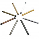  M10 coloured threaded tube, 10 cm long an accessory for bulb sockets