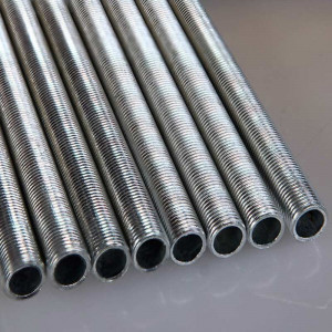 Threaded tube M10 length from 31cm to 40cm an accessory for bulb sockets