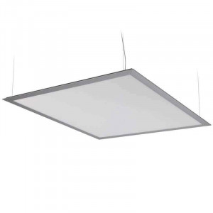 Panneau lumineux LEDs suspendu par câbles 80 watts 600 x 600 mm