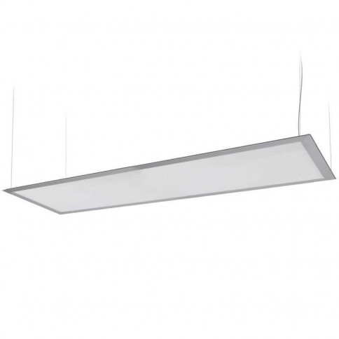 Panneau lumineux LEDs suspendu par câbles 40 watts 300 x 1200 mm