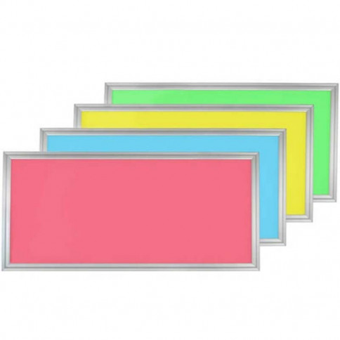 Ultra-flat suspended RGB LED light panel 300 x 600 mm
