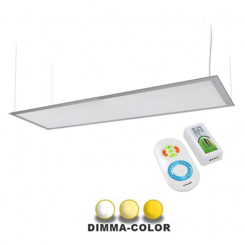DIMMA-COLOR ultra-flat suspended panel 45W 300x1200mm
