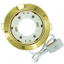 GX53 Recessed spotlight Gold