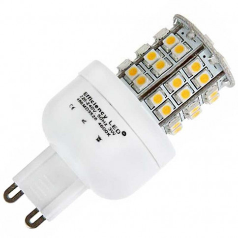 Ampoule 48 LED SMD DIMMA LED 230 volts culot G9