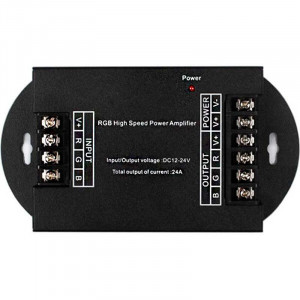 LED RGB signal amplifier - 24 amps