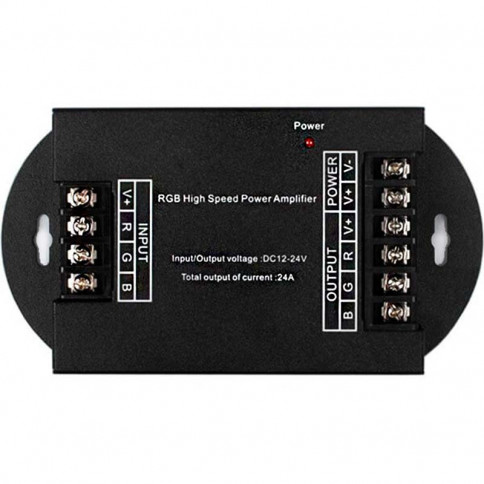  Amplificateur de signal LED RGB - 24 ampères 