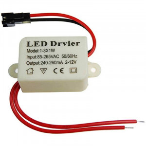 3-watt 250 / 280 mA constant current LED power supply