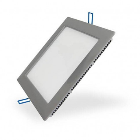 Ultra-flat recessed LED panel light 12W 160 x 160 mm