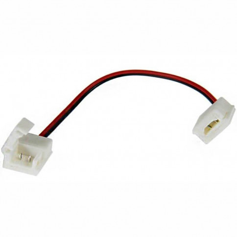  Deux boitiers de raccordement Clips-Grip connect sur câbles pour Strips LEDs unicolore 10mm 