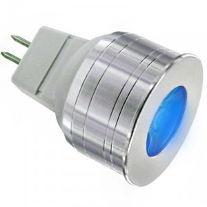MR11 High Power blue LED bulb with 3 watts of power