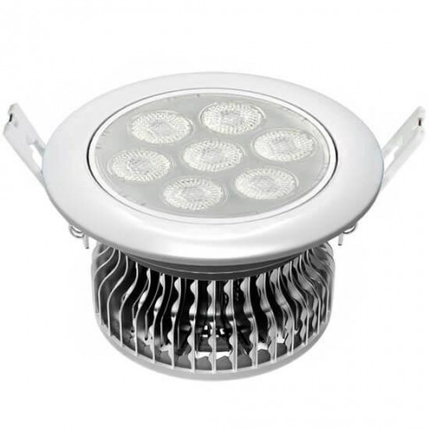 7-watt recessed LED downlight, adjustable