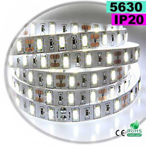  Strip Led white SMD 5630 IP20 60leds/m made to measure