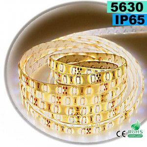 Strip Led warm white SMD 5630 IP65 60 led / m made to measure