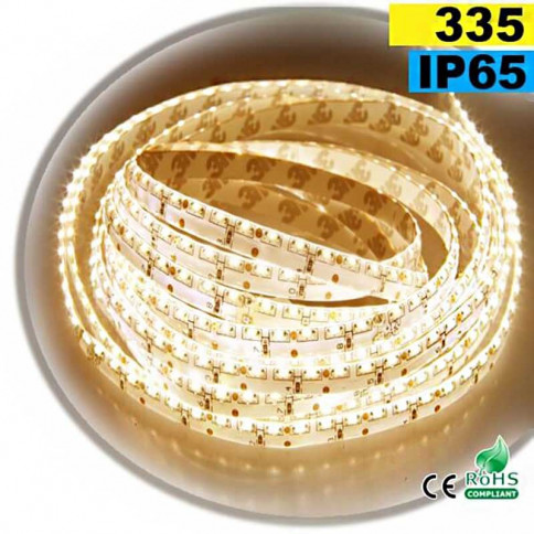  Strip Led lateral warm white LEDs-335 IP65 120leds/m 30 metres
