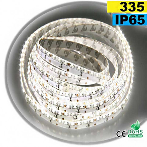  Strip Led latérale blanc LEDs-335 IP65 120leds/m sur mesure 
