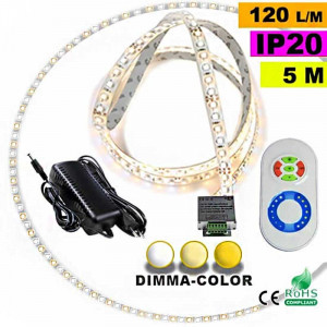  Dimma Color 3528 ip20 120 led customised strip pack