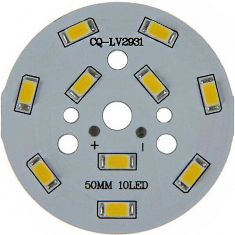  10 x 5 Watt LED 5730 Ø50mm board