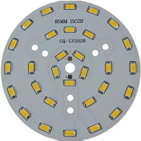  30 LEDS 5730 15 Watt Ø85mm board