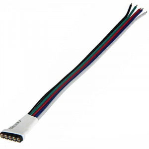  5-pin female socket with cable for RGB LED strip W