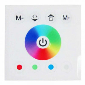 LED RGB-W wall-mounted touch controller
