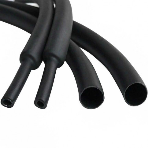  Tube thermorétractable Ø 40mm par 50cm Noir 