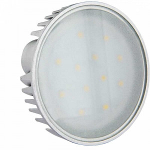 Ampoule 6 watts GX53 - 12 LEDs Epistar spectra color