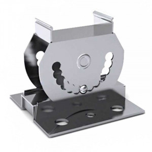  Set of two 180° swivel fixing hooks for Clip LED light fittings