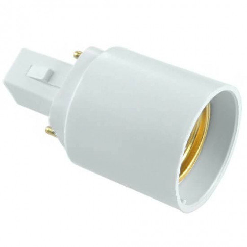 Adapter socket - G24 to E27