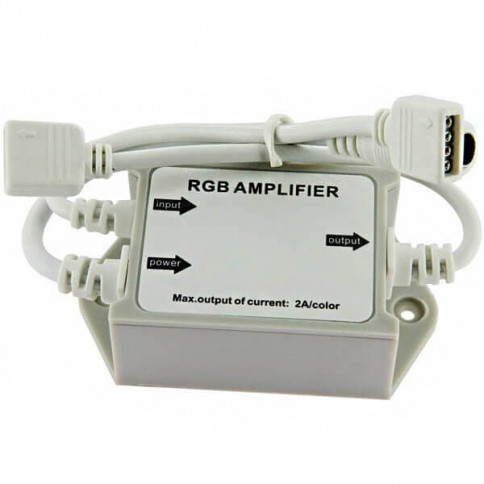 Amplificateur de signal RGB pour rubans LED - 6 ampères 