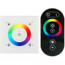 LED RGB wall-mounted touch controller with remote control
