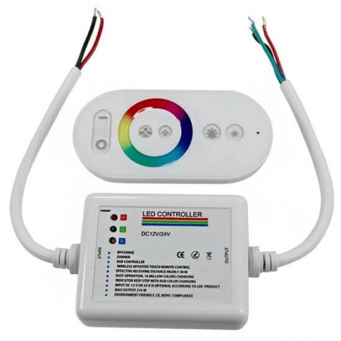 12V/24V 18A RGB controller RF touch remote control