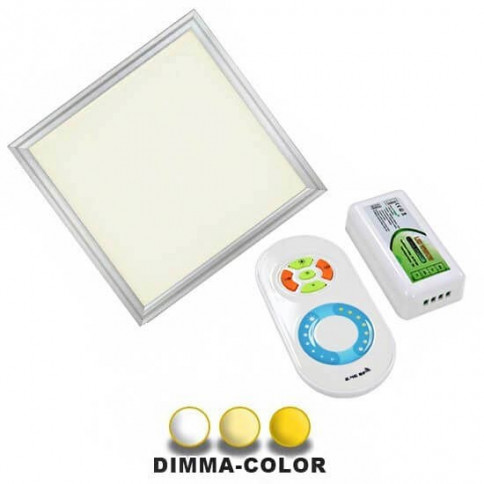 DIMMA-COLOR ultra-flat recessed panel 40W 600x600mm