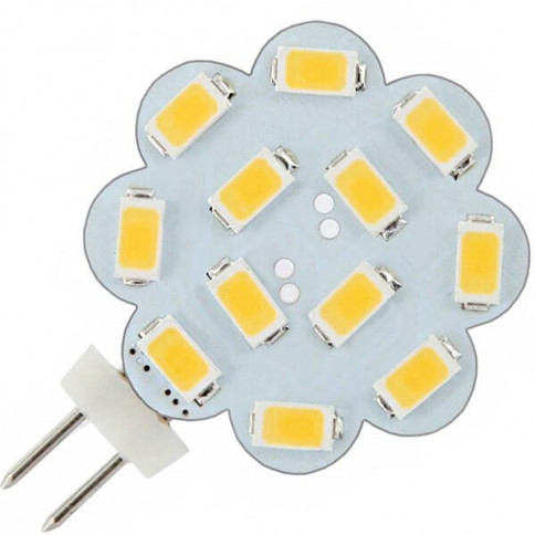 Ampoule flower 12 leds SMD 5730 culot G4 