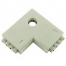 4-pin 90° female connector for Strips LED RGB or DREAM-COLOR