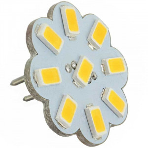  Flower 9 leds SMD 5730 G4 Coaxial bulb
