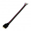 4-pin male plug with cable for RGB LED strip