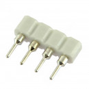 Double male/female 4-pin connection Strip leds RGB or DREAM COLOR