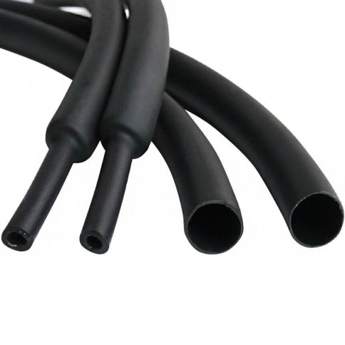 Heat-shrink tubing 5mm per 50cm Black